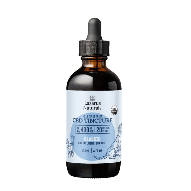 Lazarus Naturals ORGANIC PET CBD TINCTURE, 20MG/ML