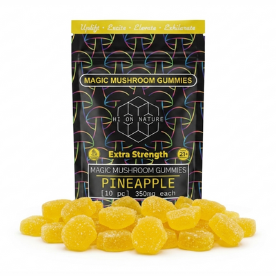Hi on Nature Magic Mushroom * EXTRA STRENGTH Gummies * 10 Flavors Best Sales Price - Gummies