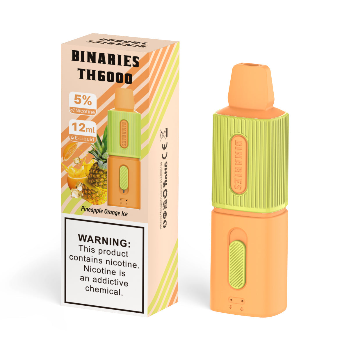 Binaries Cabin TH6000 Disposable | 6000 Puffs | 12mL | 50mg Best Sales Price - Disposables