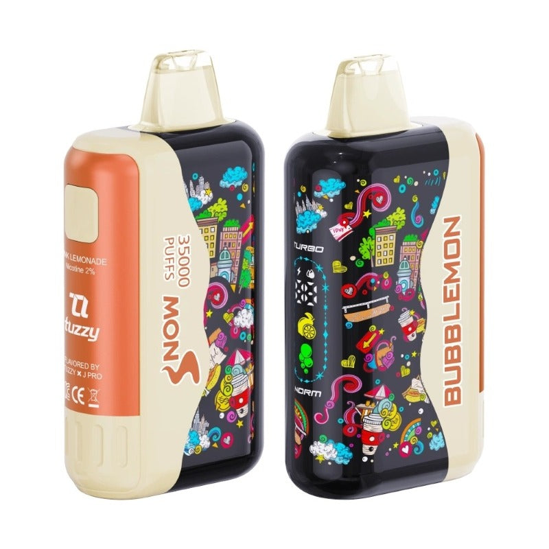 Bubblemon Graffiti Tuzzy 35K 35000 Puffs Disposable Vape 2%
