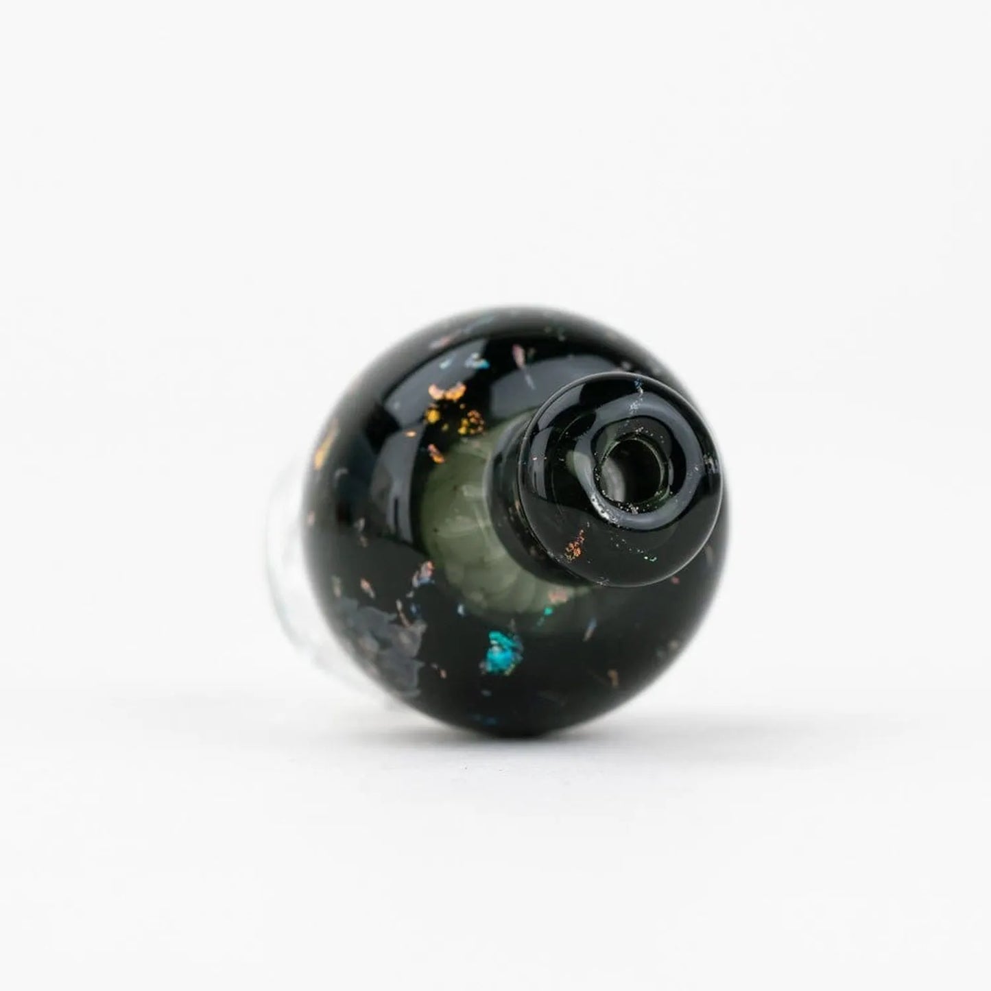 Empire Glassworks Puffco Pivot Glass Mouthpiece - Black Nebula