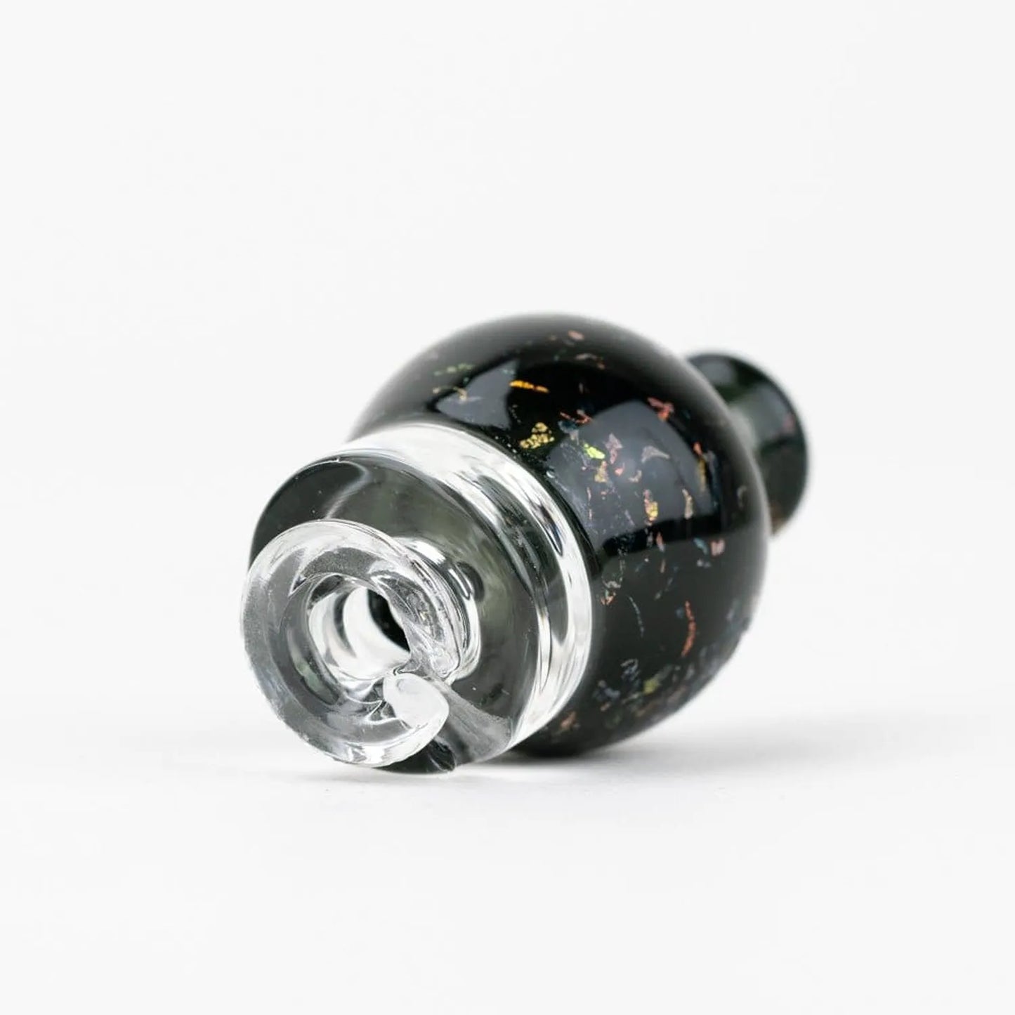Empire Glassworks Puffco Pivot Glass Mouthpiece - Black Nebula