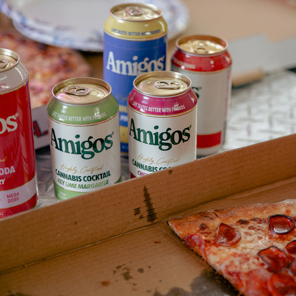 Amigos Pineapple Cannabis Sodas