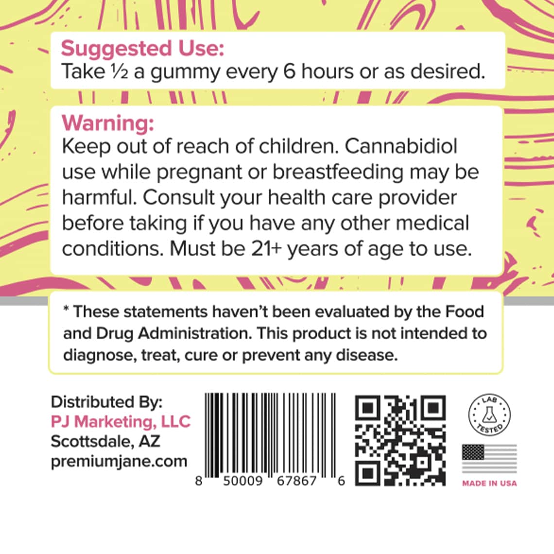 THCP Gummies – 625mg