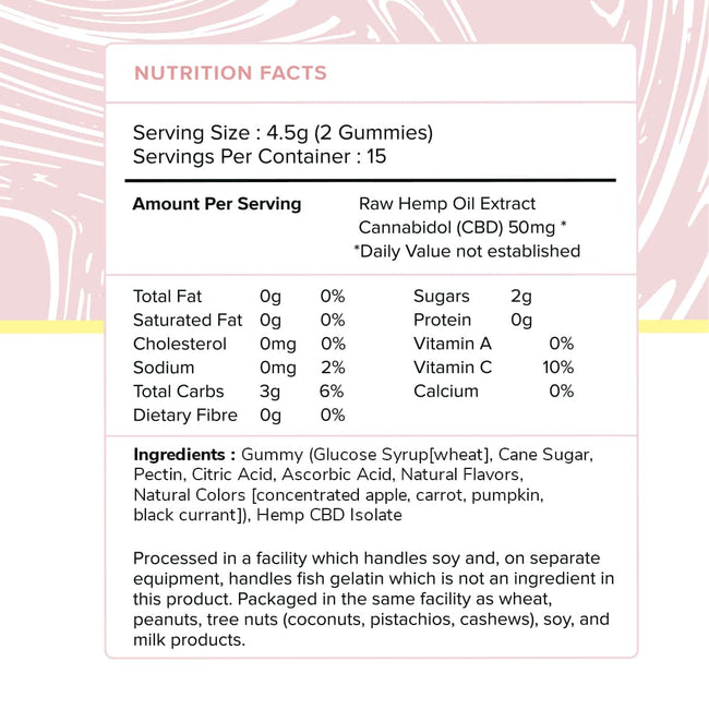 Vegan CBD Gummies 750mg