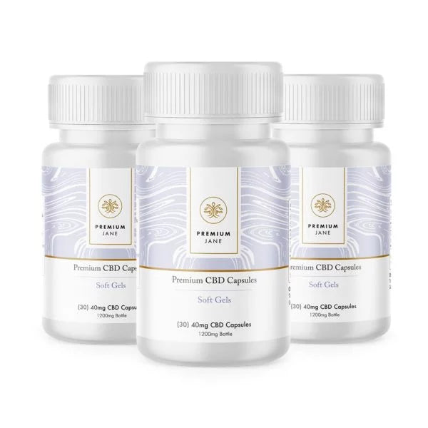 Bulk CBD Capsules | 1,200mg (3-Pack)