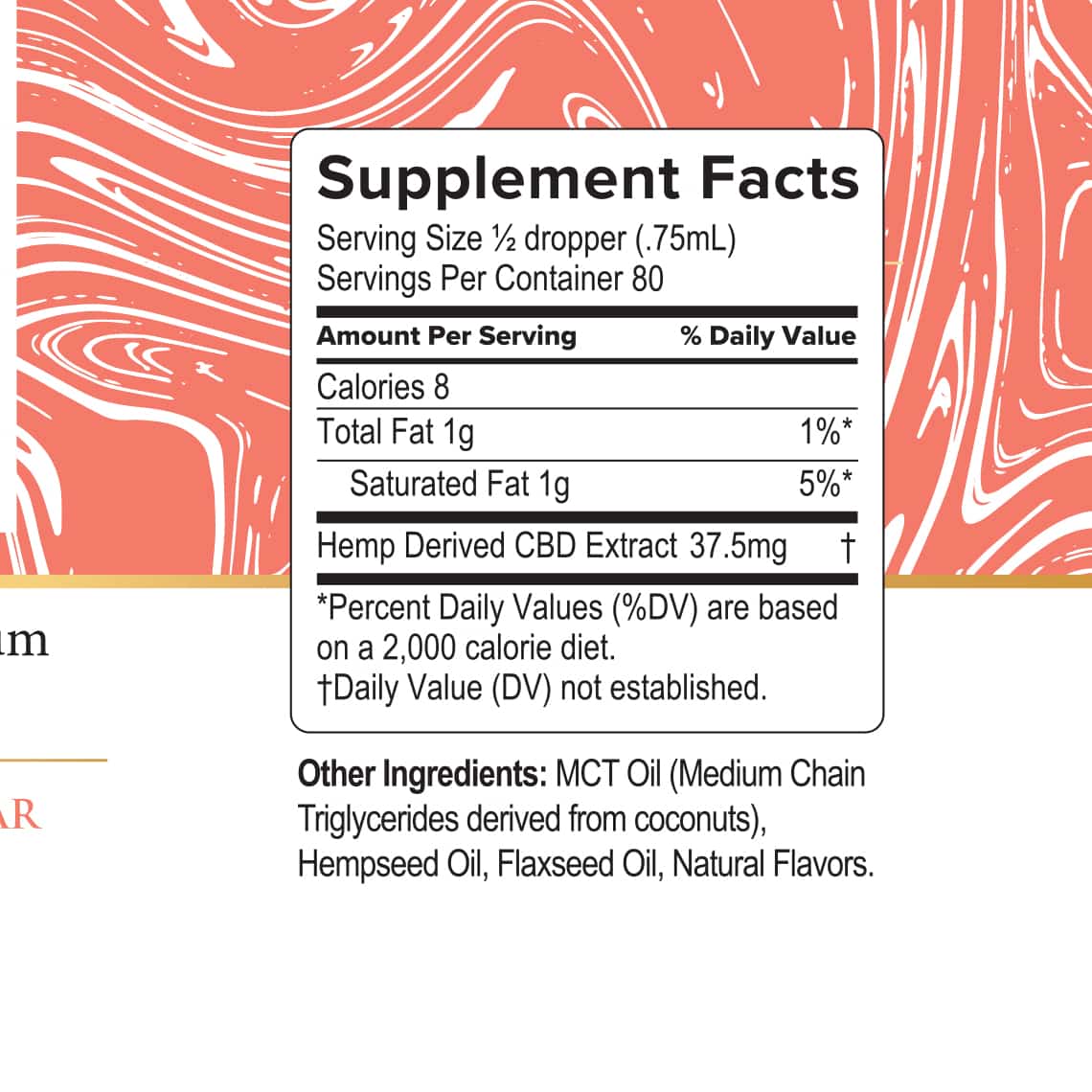 Broad Spectrum CBD Oil 3000mg