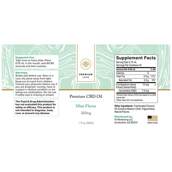 Full Spectrum CBD Oil 300mg