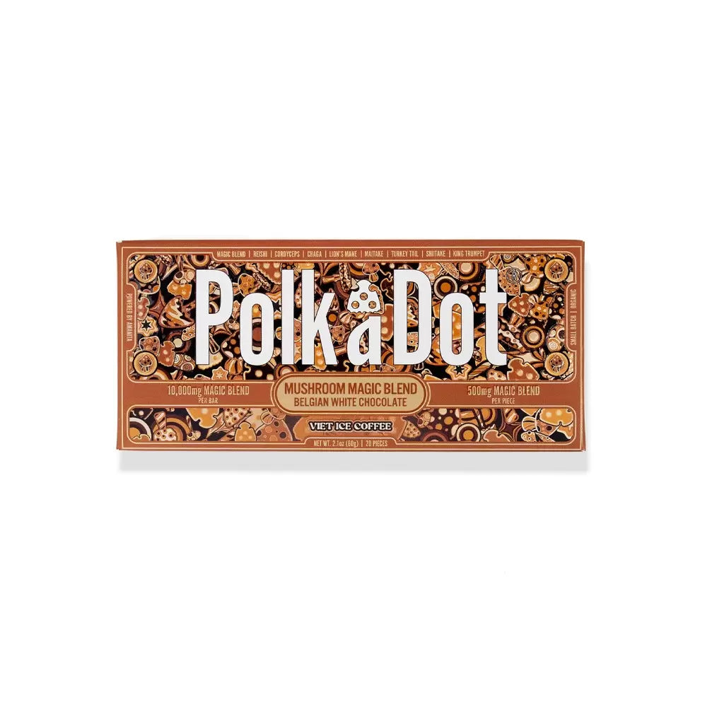 Polk a Dot x URB Mushroom Chocolate Bar (10,000mg) Best Sales Price - Gummies