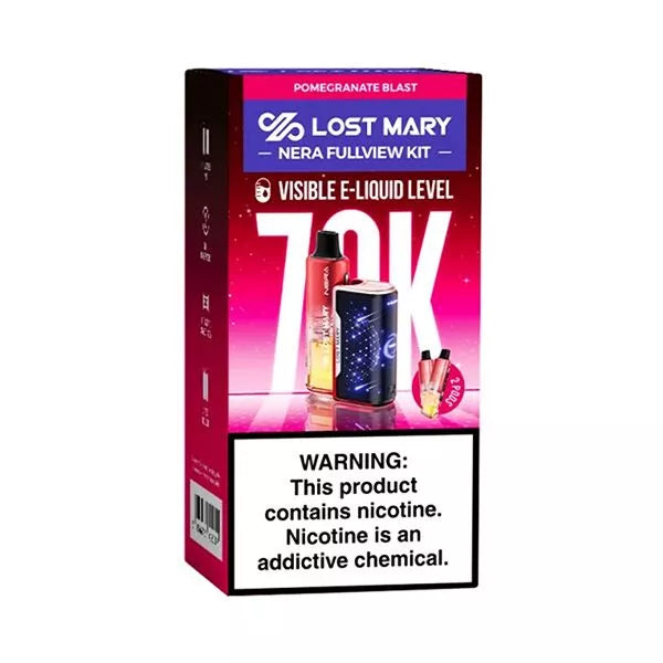 Lost Mary NERA Fullview 70K Disposable Kit Best Sales Price -