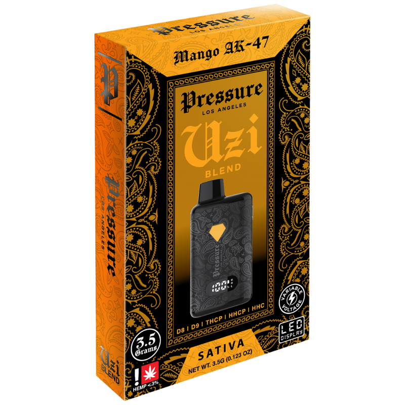 Pressure UZI Blend Disposable 3.5G Best Sales Price - Vape Pens