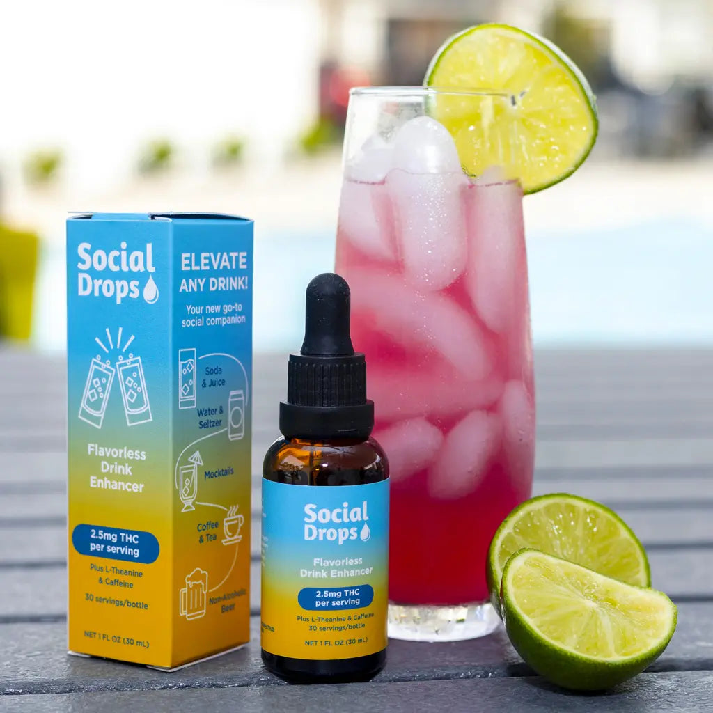Social Drops – THC Drops for Drinks
