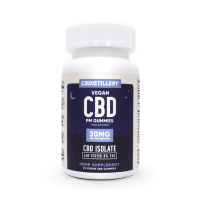 CBDistillery | CBD + Melatonin Night Time Vegan Gummies - 750mg Best Sales Price - Gummies