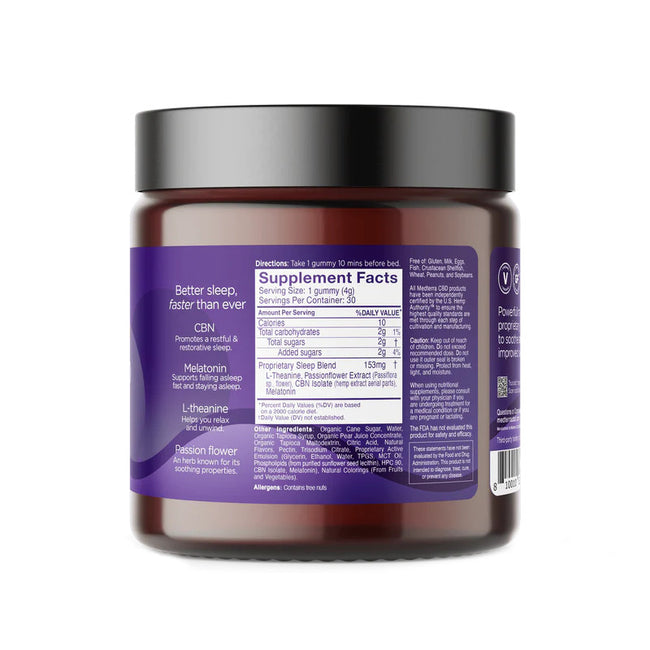 Fast-Acting CBN Gummies for Sleep – Strawberry – Medterra