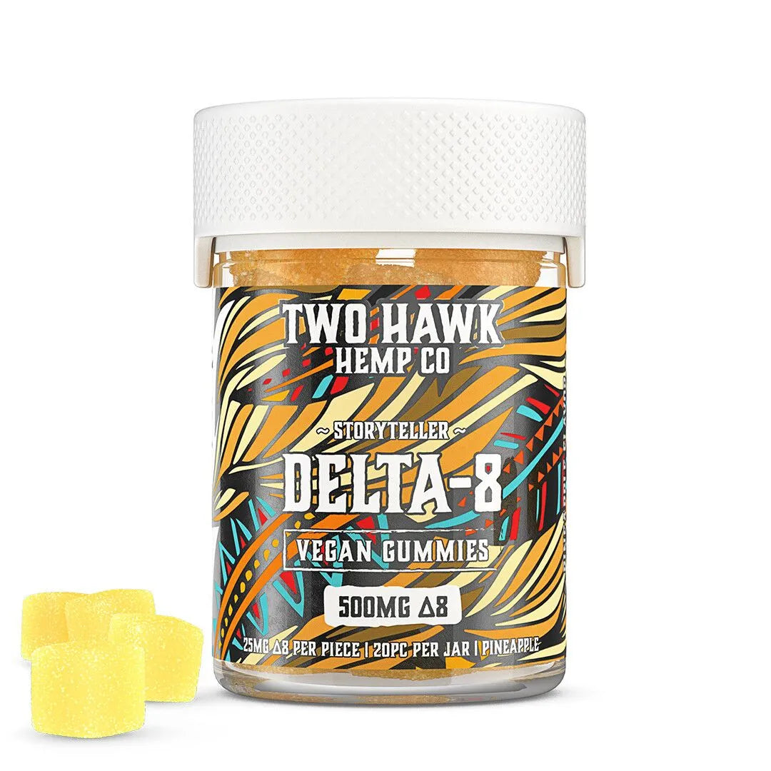 Storyteller Delta 8 THC Gummies – Pineapple – Two Hawk Extracts