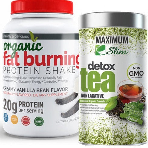 Maximum Slim Protein Shake and Detox Tea