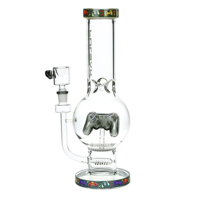 Pulsar Game Time Bubble Base Glass Water Pipe