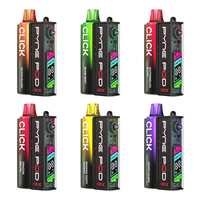 Pyne Pod Click 66K Disposable Vape Starter Kit 5% (66000 puffs)