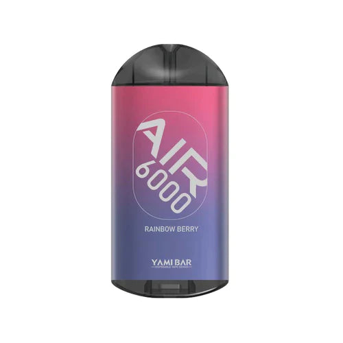 Yami Bar Air 6000 Disposable 6000 Puffs - Rainbow Berry Best Sales Price - Disposables