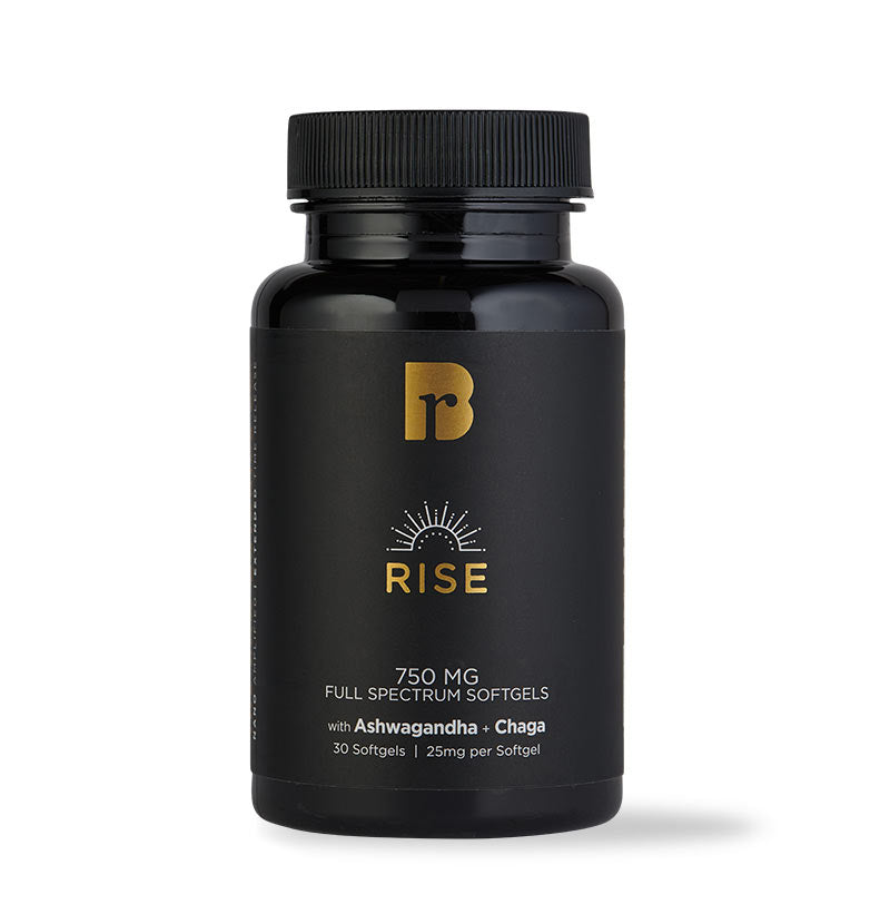 RISE & Energize | Chaga Mushroom & CBD Softgels