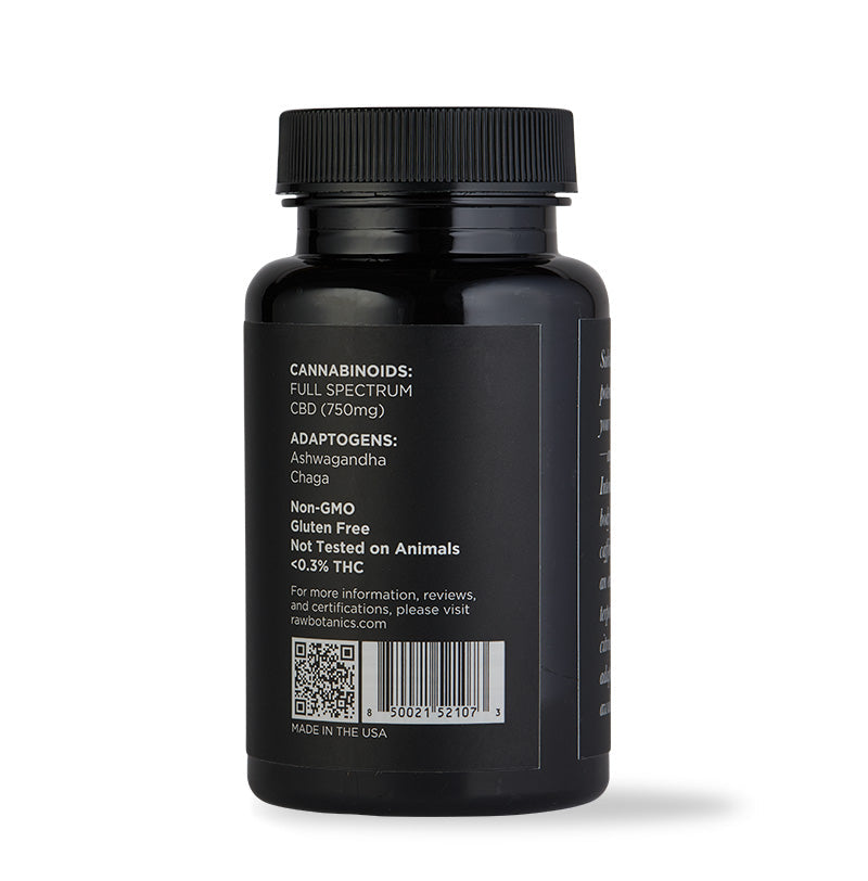 RISE & Energize | Chaga Mushroom & CBD Softgels