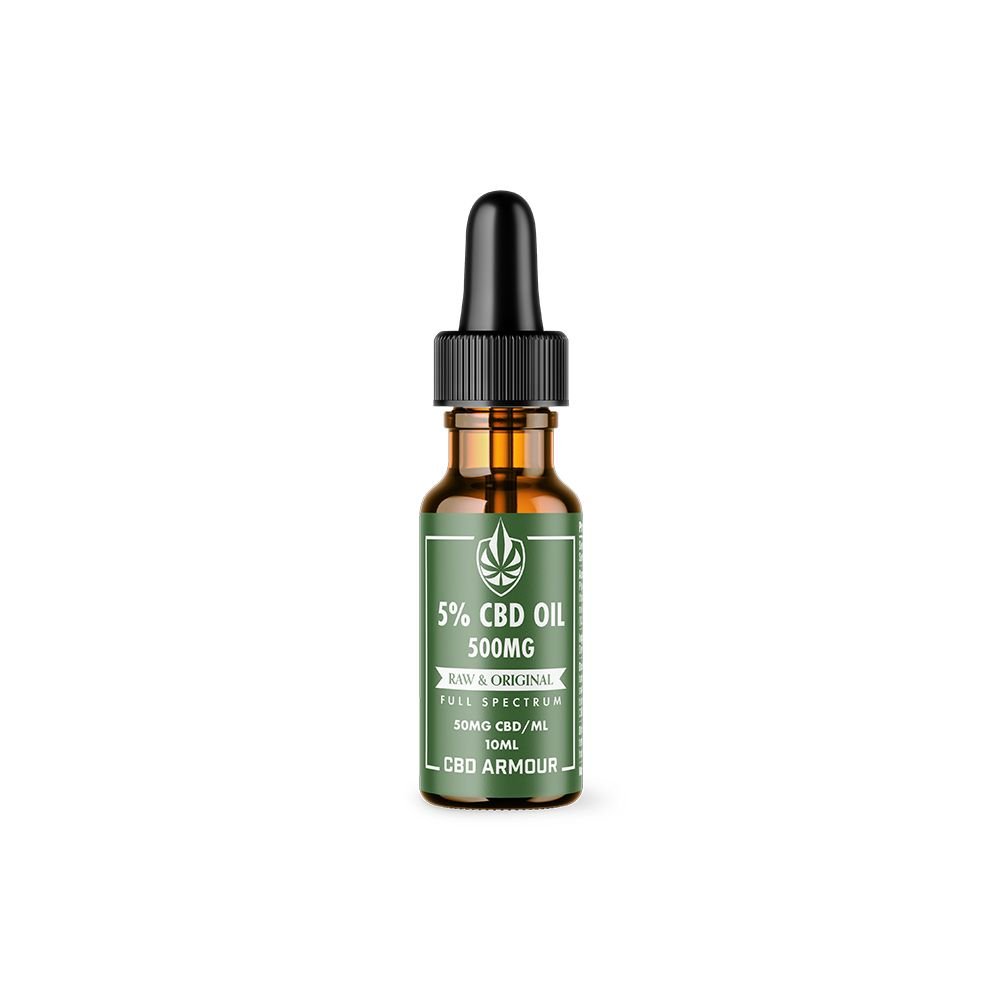 CBD Armour CBD Oil 5% – Raw & Original Best Sales Price - Tincture Oil