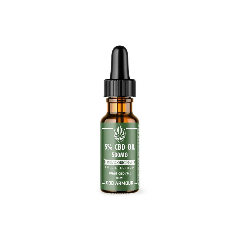 CBD Armour CBD Oil 5% – Raw & Original Best Sales Price - Tincture Oil