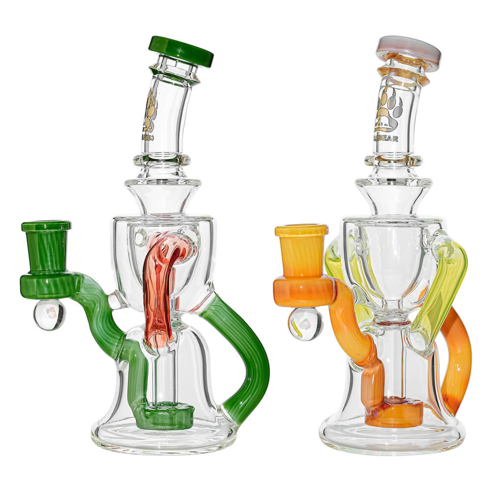CALIBEAR Recycling Arch Glass Rig