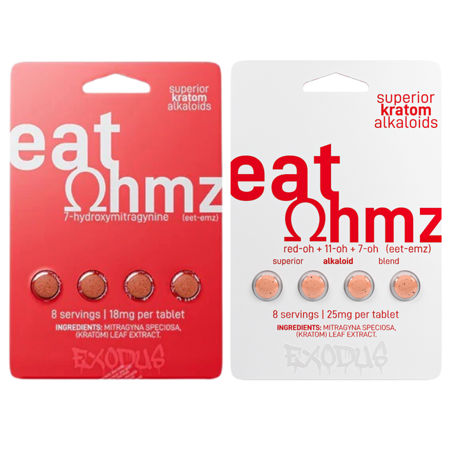 Exodus Red & White Eat Ohmz Bundle – 4ct