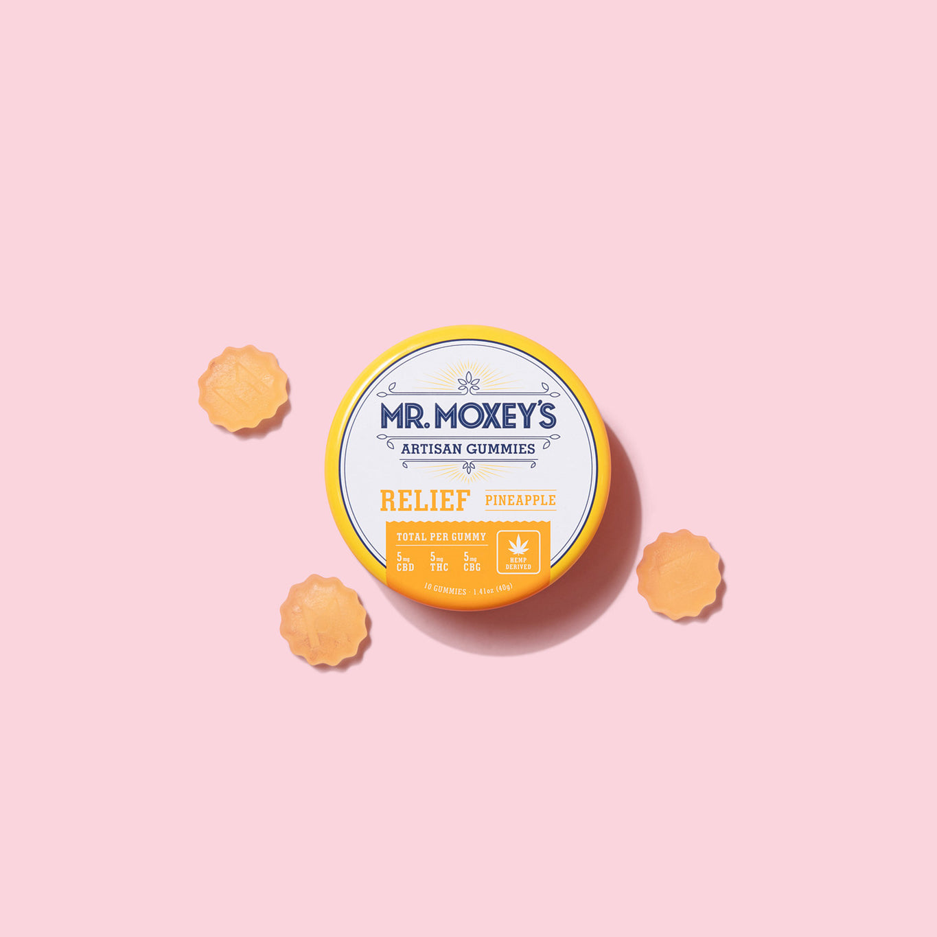 Mr. Moxey's Relief Pineapple Gummy