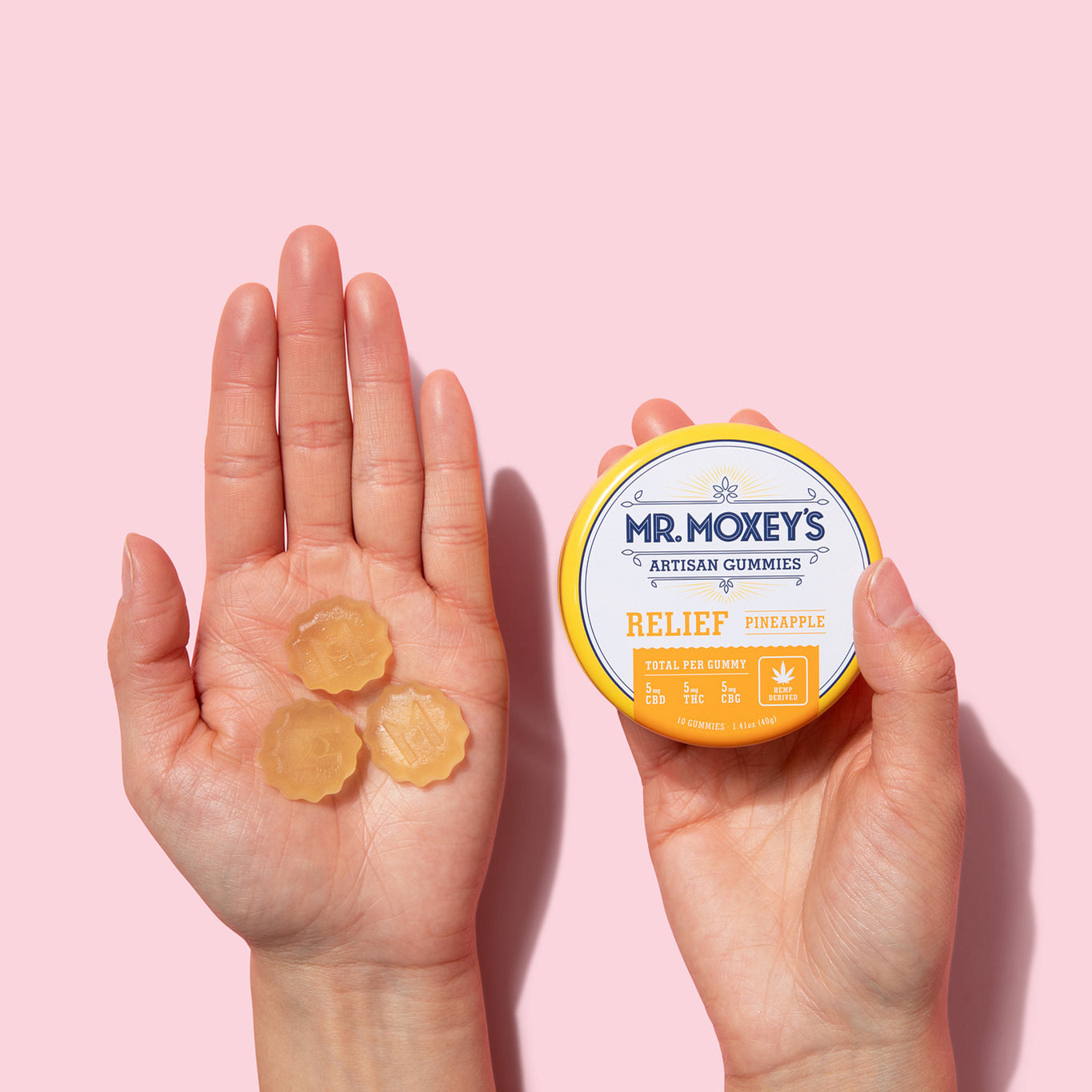 Mr. Moxey's Relief Pineapple Gummy