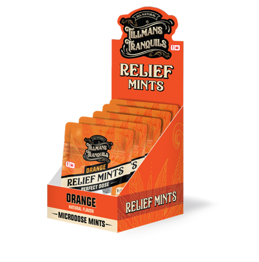 Tillmans Tranquils CBG Relief THC Mints