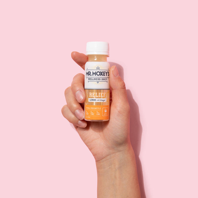 Mr. Moxey's Relief Lemon Ginger Wellness Shot (6 pack)