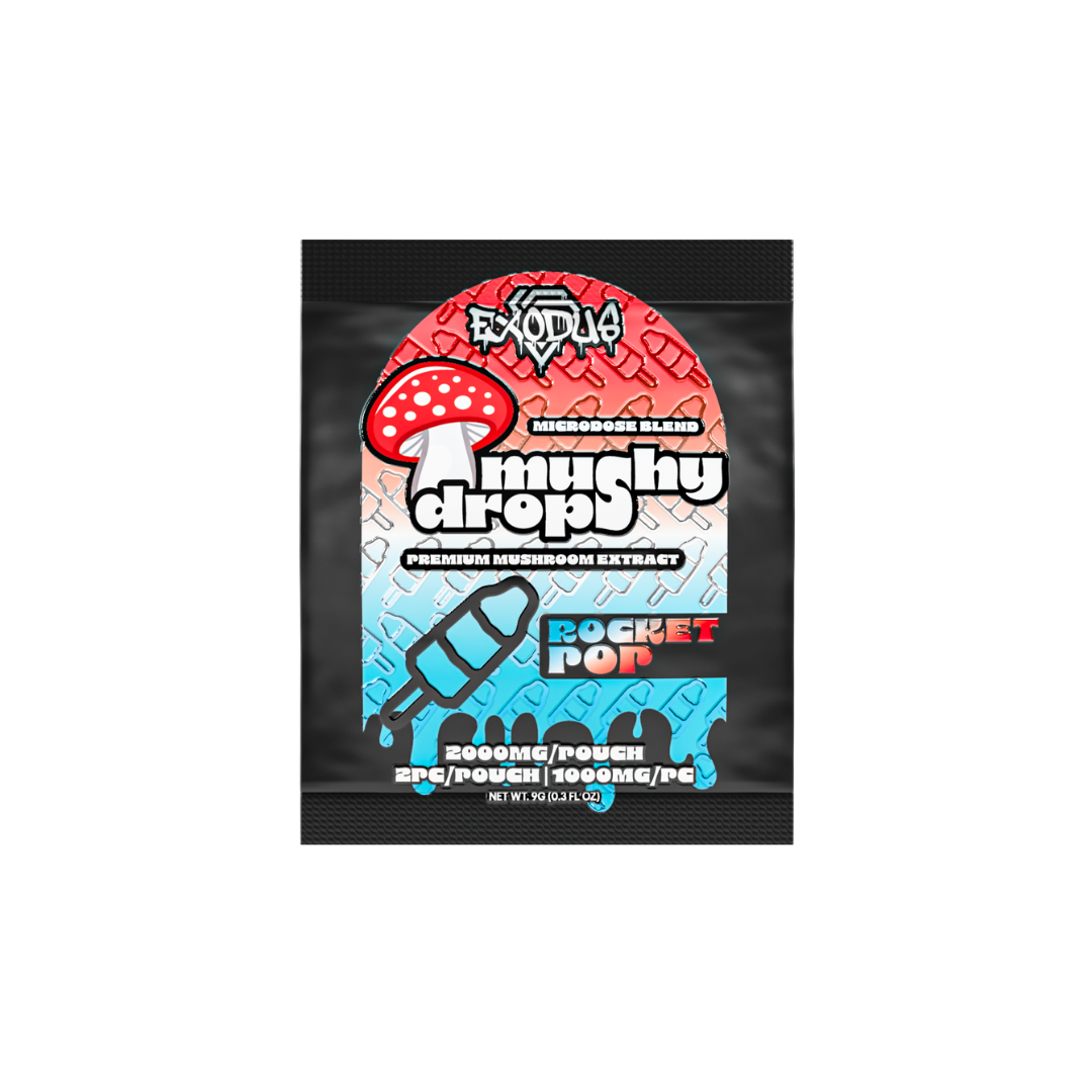 Exodus Mushy Drops Mushroom Gummies 2,000mg