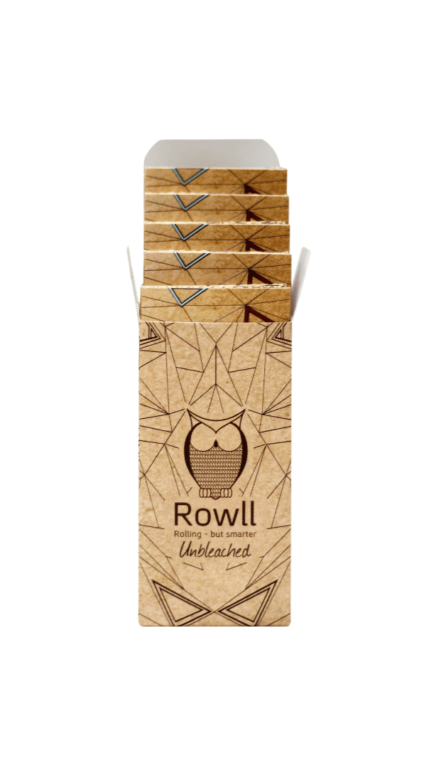 Rowll All in One Rolling Paper Kit w/ Grinder - Unbleached Best Sales Price - Rolling Papers & Supplies
