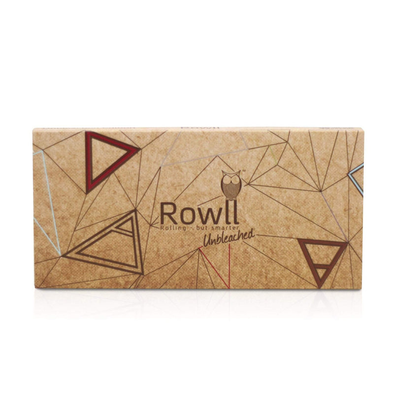 Rowll All in One Rolling Paper Kit w/ Grinder - Unbleached Best Sales Price - Rolling Papers & Supplies