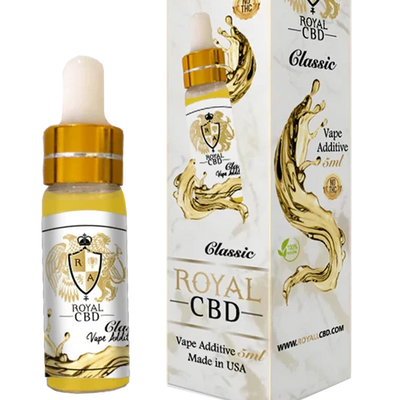 RA Royal CBD | Classic CBD Vape Juice 125mg - 250mg Best Sales Price - Tincture Oil