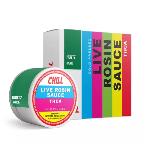 Chill Runtz Live Rosin Sauce - THCA - Hybrid Best Sales Price - CBD