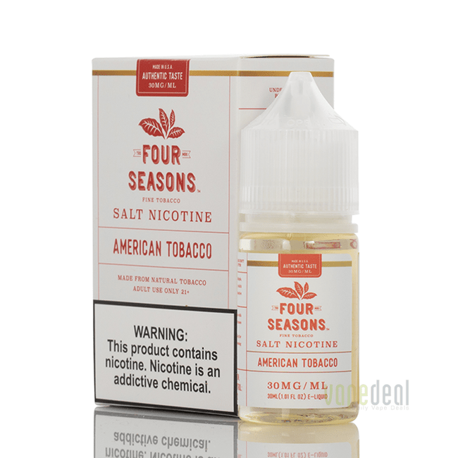 Four Seasons American Tobacco Salt - 30ml