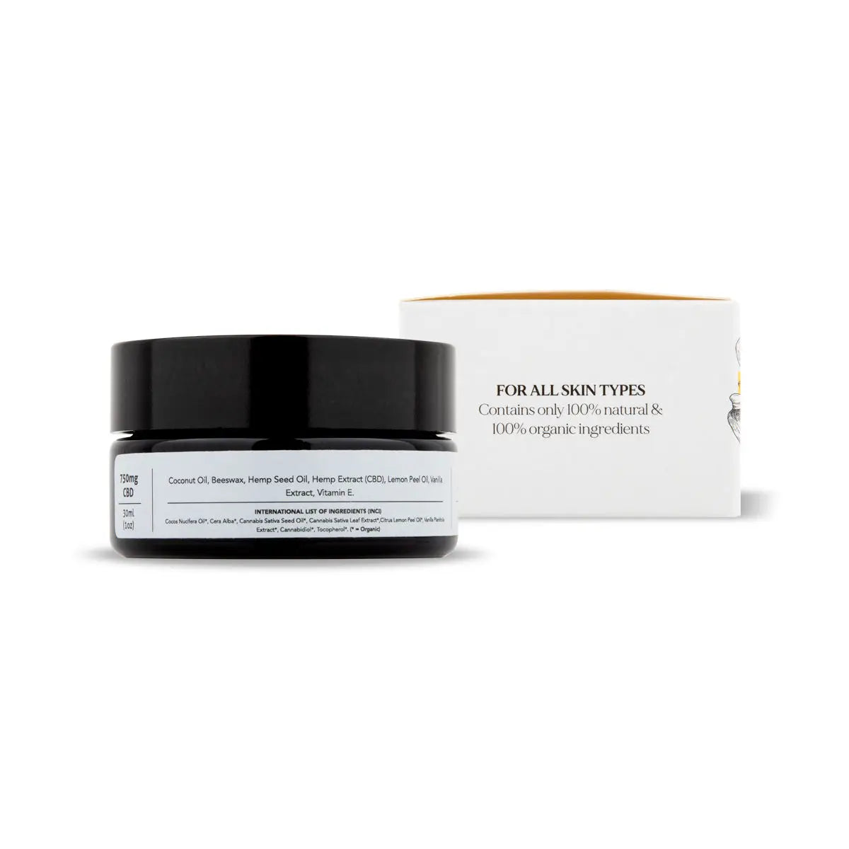 Endoca Salve with 250-750 mg CBD