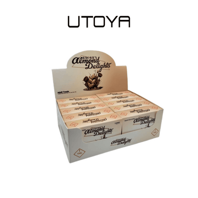 Utoya | Almond Delight Delta 9 THC Dark Chocolate - 120mg Best Sales Price - Gummies