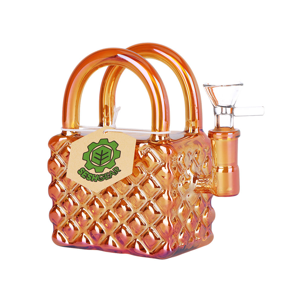 SeshGear Luxury Hand Bag Glass Water Pipe