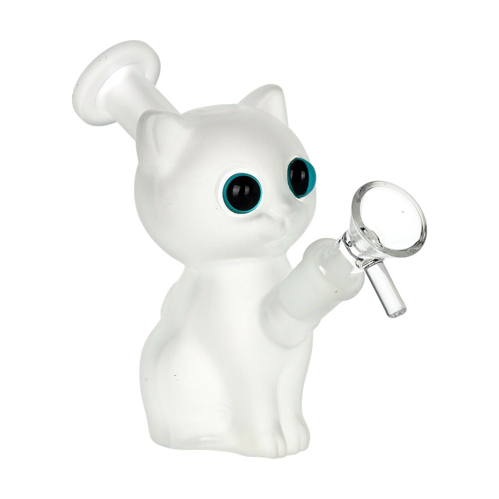 2PC SET - SeshGear Mesmorizing Kitty Glass Water Pipe