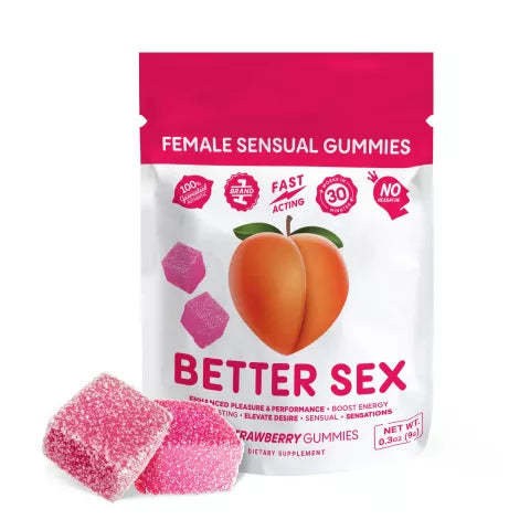 Female Sensual Gummy Pouch - Better Sex Best Sales Price - Gummies