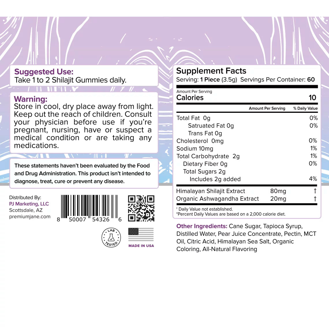 Premium Jane Shilajit Gummies