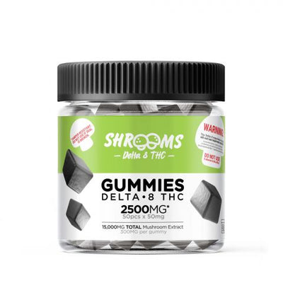 Shrooms Delta-8 THC Gummies - 2500MG Best Sales Price - Gummies