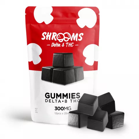 25mg D8, Mushroom Gummy Pouch - Shrooms Best Sales Price - Gummies