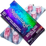 Shrumfuzed Nootropic Trippy Psychedelic Mushroom Gummies 10pc – (Royal Razz)