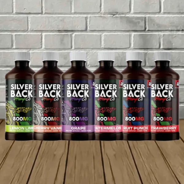 Silverback Hemp Co Delta 9 Syrup 800mg Best Sales Price - Edibles