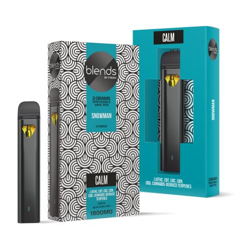 Snowman Vape Pen - D8, CBD, CBT - Disposable - Blends - 1800MG Best Sales Price - Vape Pens